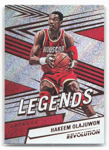 2024-25 Panini Revolution #168 Hakeem Olajuwon