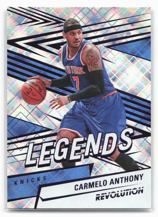 2024-25 Panini Revolution #165 Carmelo Anthony Cosmic #/99