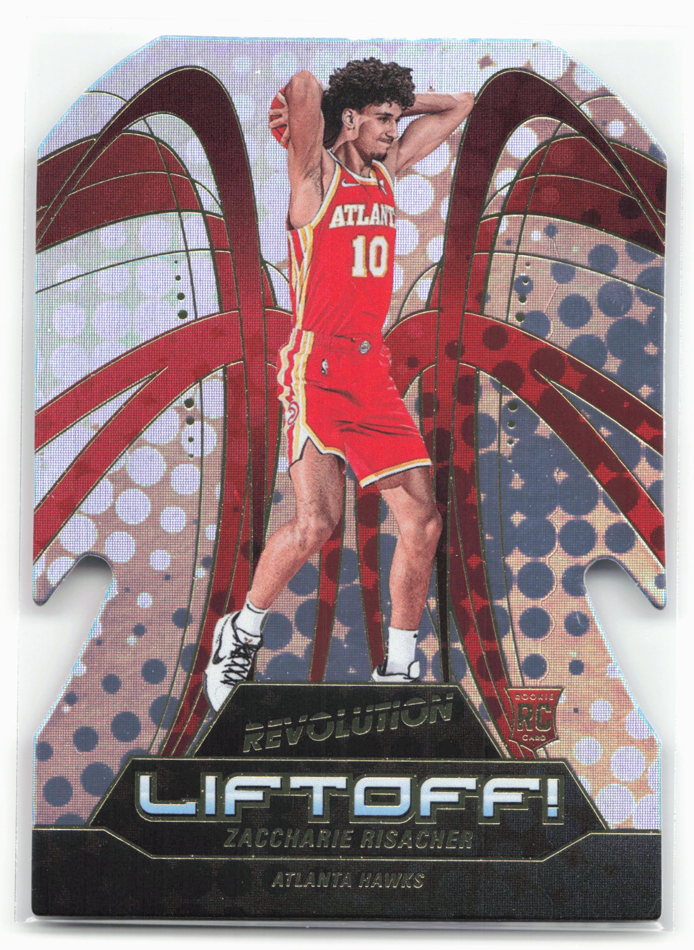 2024-25 Panini Revolution #12 Zaccharie Risacher Liftoff!