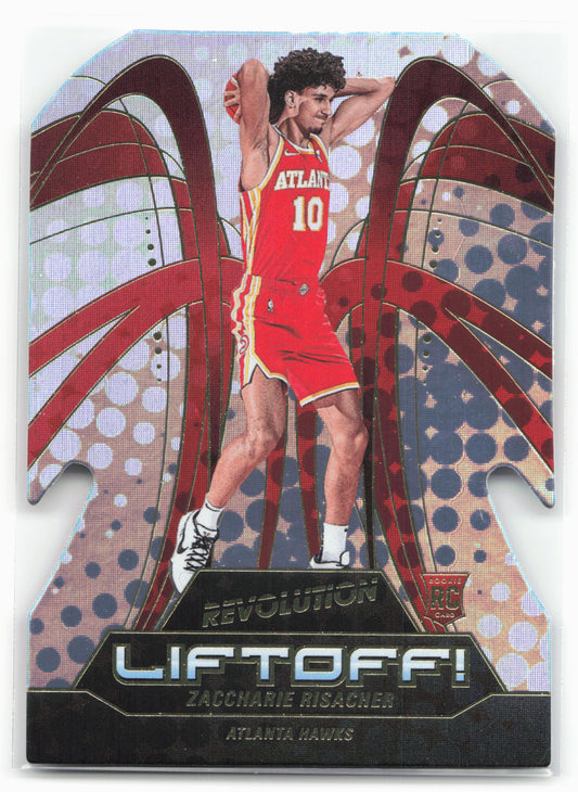 2024-25 Panini Revolution #12 Zaccharie Risacher Liftoff!