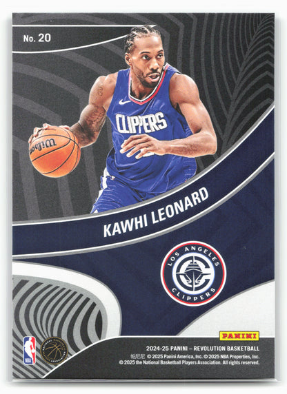 2024-25 Panini Revolution #20 Kawhi Leonard Showstoppers