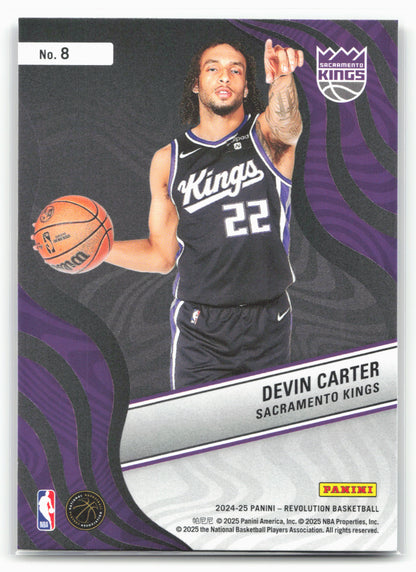 2024-25 Panini Revolution #8 Devin Carter New Wave