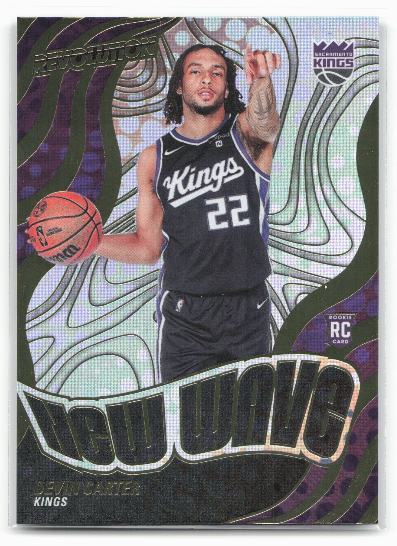 2024-25 Panini Revolution #8 Devin Carter New Wave
