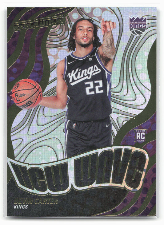 2024-25 Panini Revolution #8 Devin Carter New Wave