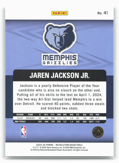 2024-25 Panini Revolution #41 Jaren Jackson Jr.