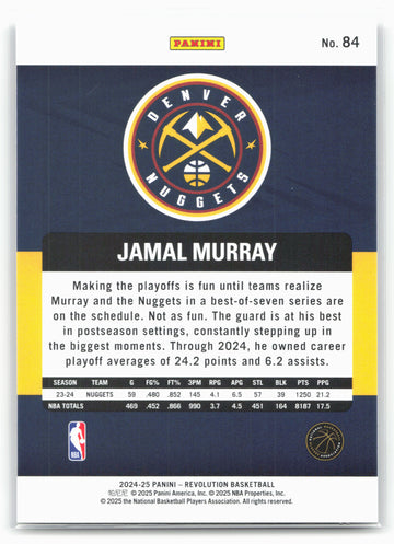 2024-25 Panini Revolution #84 Jamal Murray