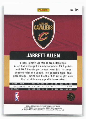 2024-25 Panini Revolution #94 Jarrett Allen
