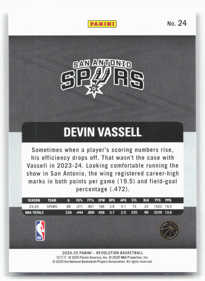 2024-25 Panini Revolution #24 Devin Vassell