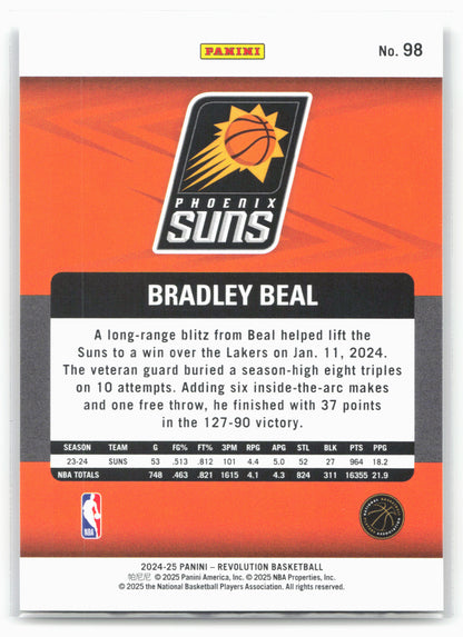 2024-25 Panini Revolution #98 Bradley Beal
