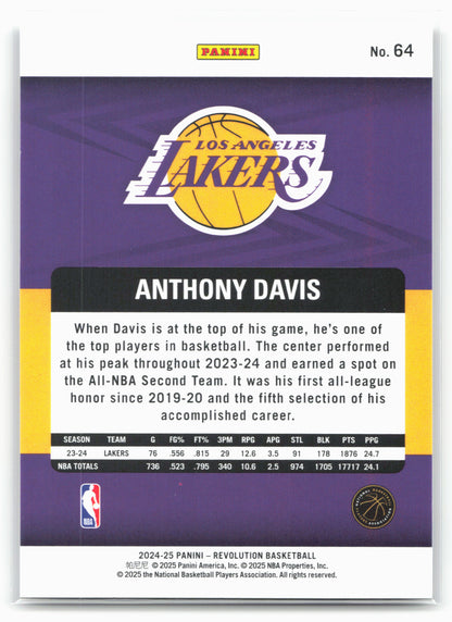 2024-25 Panini Revolution #64 Anthony Davis