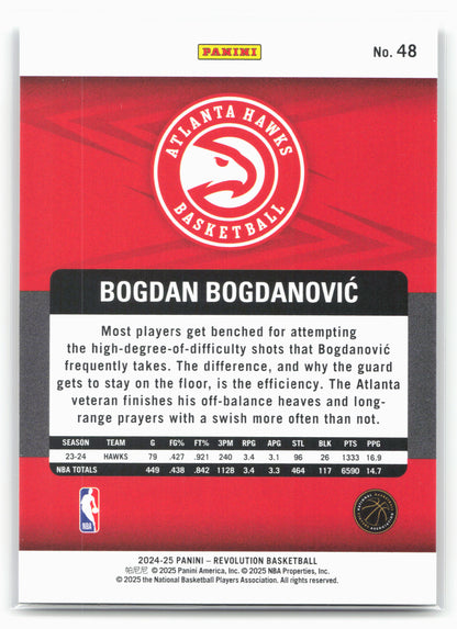 2024-25 Panini Revolution #48 Bogdan Bogdanovic