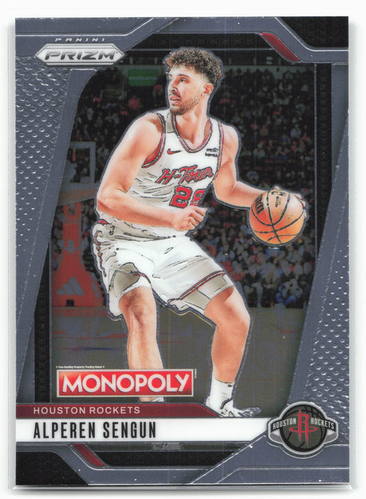 2024-25 Panini Prizm Monopoly #70 Alperen Sengun