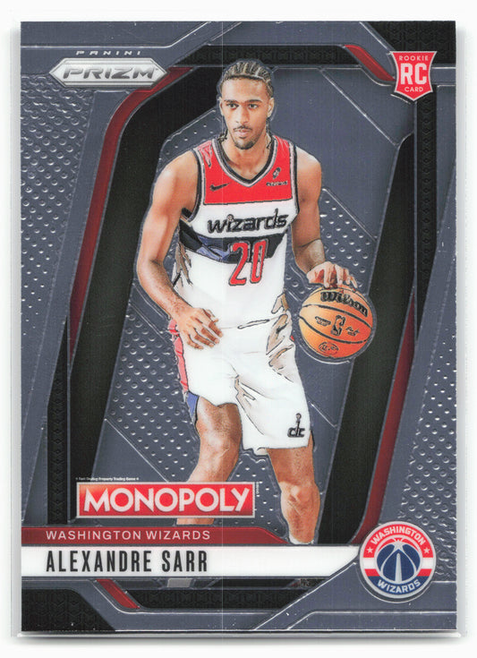 2024-25 Panini Prizm Monopoly #86 Alexandre Sarr