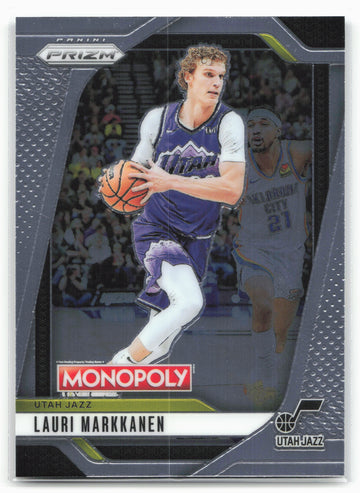 2024-25 Panini Prizm Monopoly #34 Lauri Markkanen