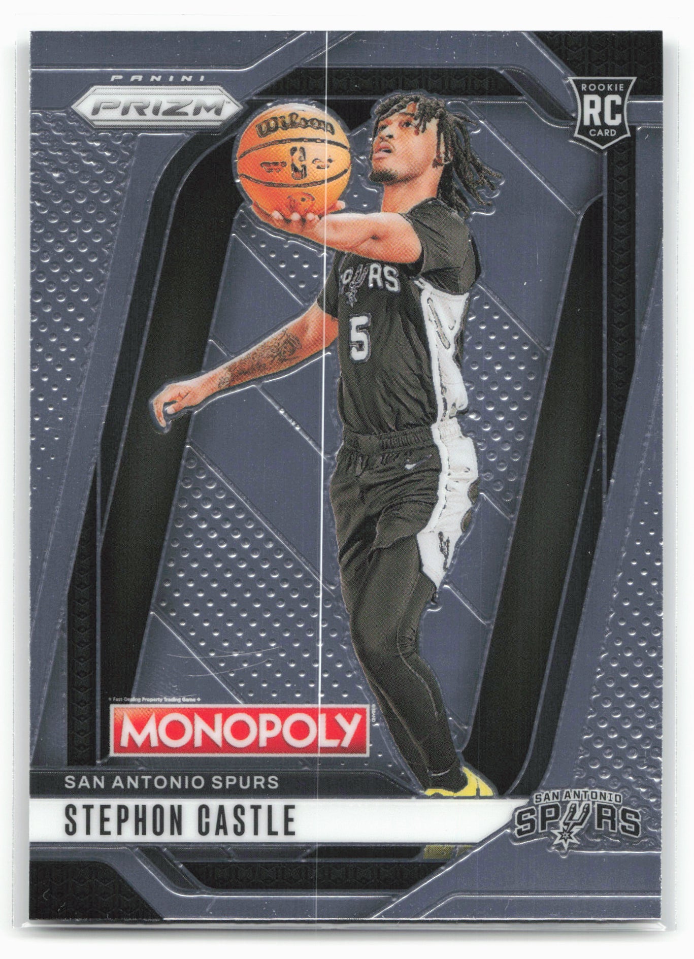 2024-25 Panini Prizm Monopoly #75 Stephon Castle