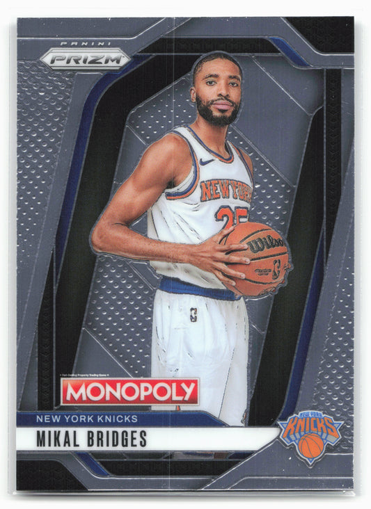 2024-25 Panini Prizm Monopoly #42 Mikal Bridges