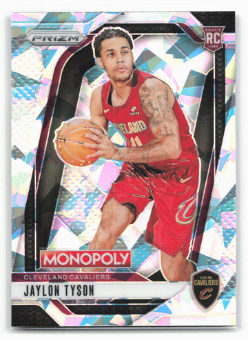 2024-25 Panini Prizm Monopoly #15 Jaylon Tyson Cacked ice