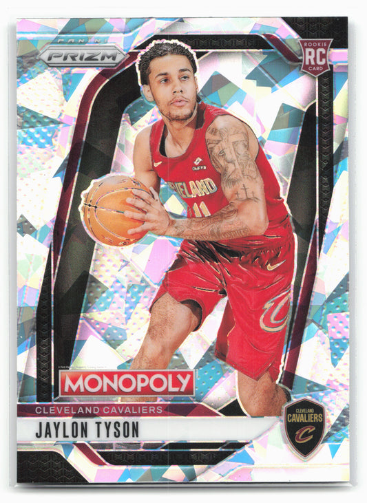 2024-25 Panini Prizm Monopoly #15 Jaylon Tyson Cacked ice
