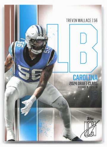 2024 Topps Signature Class #83 Trevin Wallace Bronze