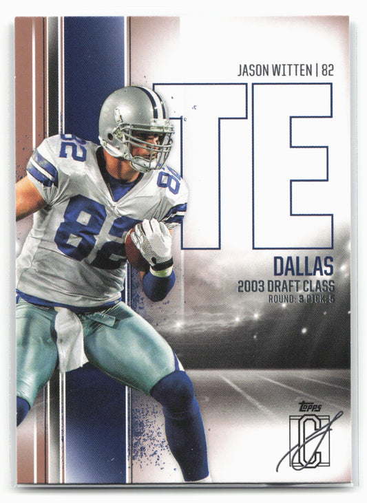 2024 Topps Signature Class #12 Jason Witten Bronze