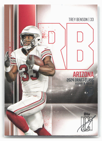 2024 Topps Signature Class #62 Trey Benson Bronze