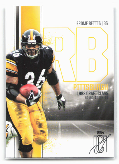 2024 Topps Signature Class #49 Jerome Bettis