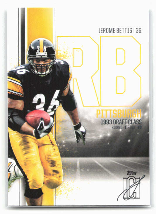 2024 Topps Signature Class #49 Jerome Bettis