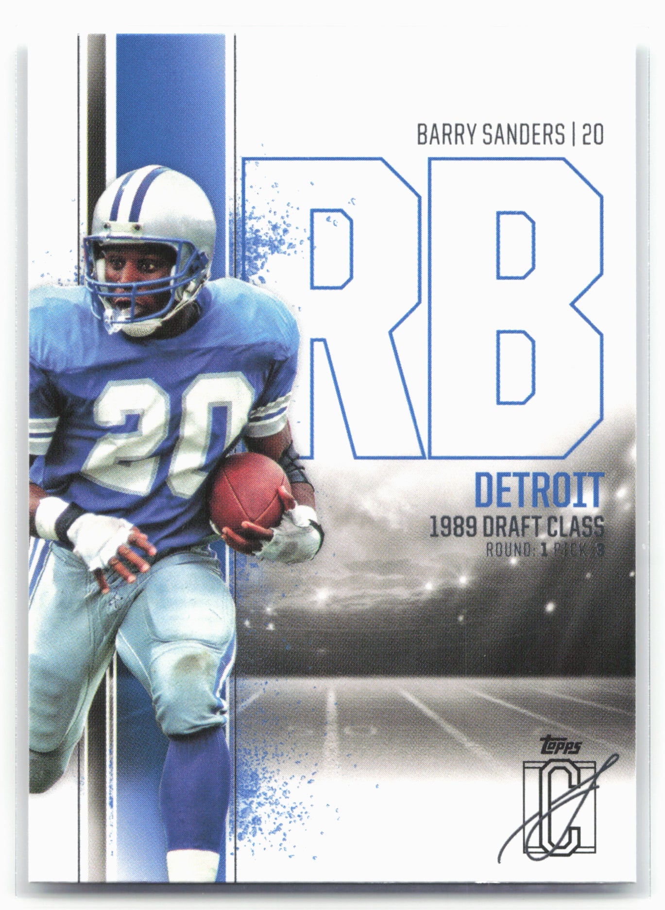 2024 Topps Signature Class #15 Barry Sanders