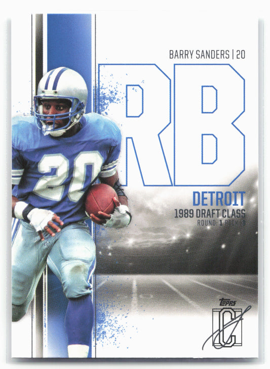 2024 Topps Signature Class #15 Barry Sanders