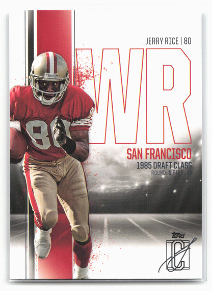 2024 Topps Signature Class #53 Jerry Rice