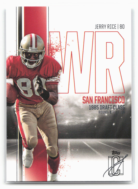 2024 Topps Signature Class #53 Jerry Rice