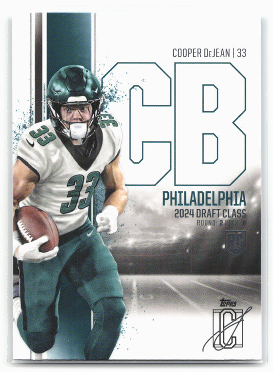 2024 Topps Signature Class #166 Cooper DeJean