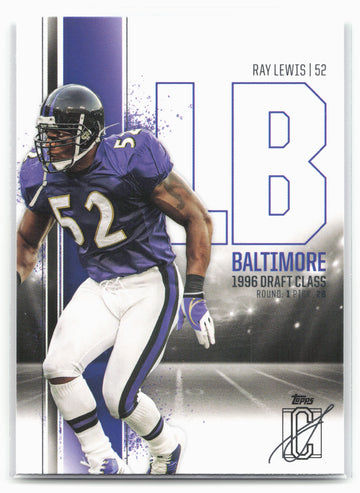 2024 Topps Signature Class #3 Ray Lewis