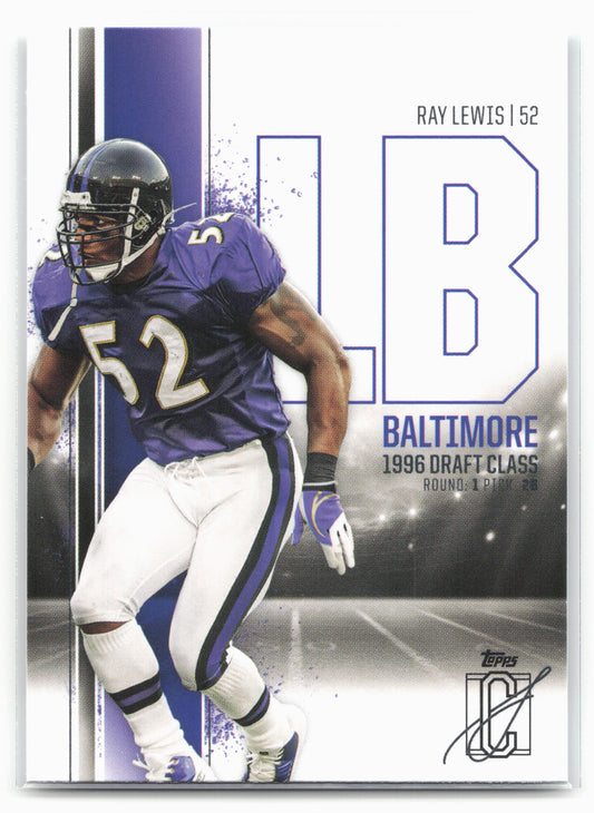 2024 Topps Signature Class #3 Ray Lewis