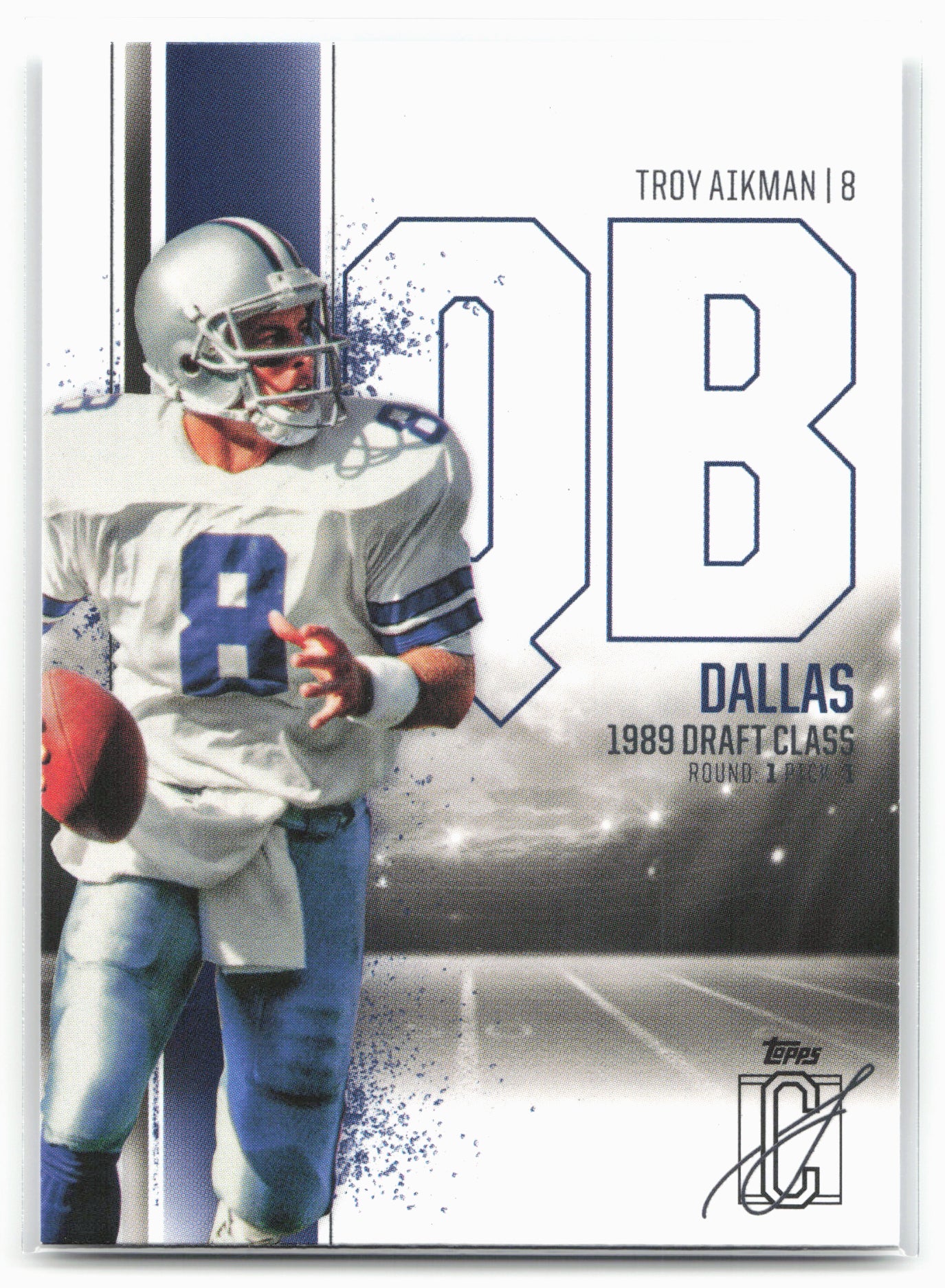 2024 Topps Signature Class #10 Troy Aikman