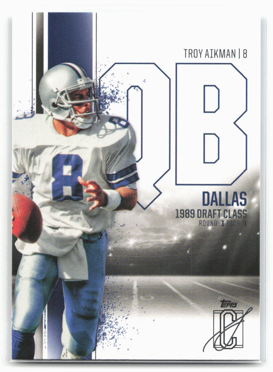 2024 Topps Signature Class #10 Troy Aikman