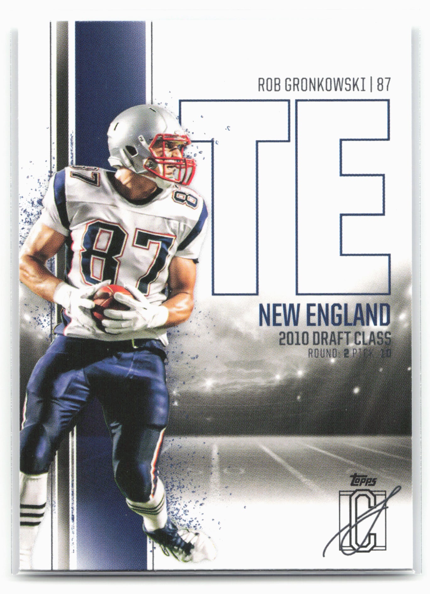 2024 Topps Signature Class #34 Rob Gronkowski