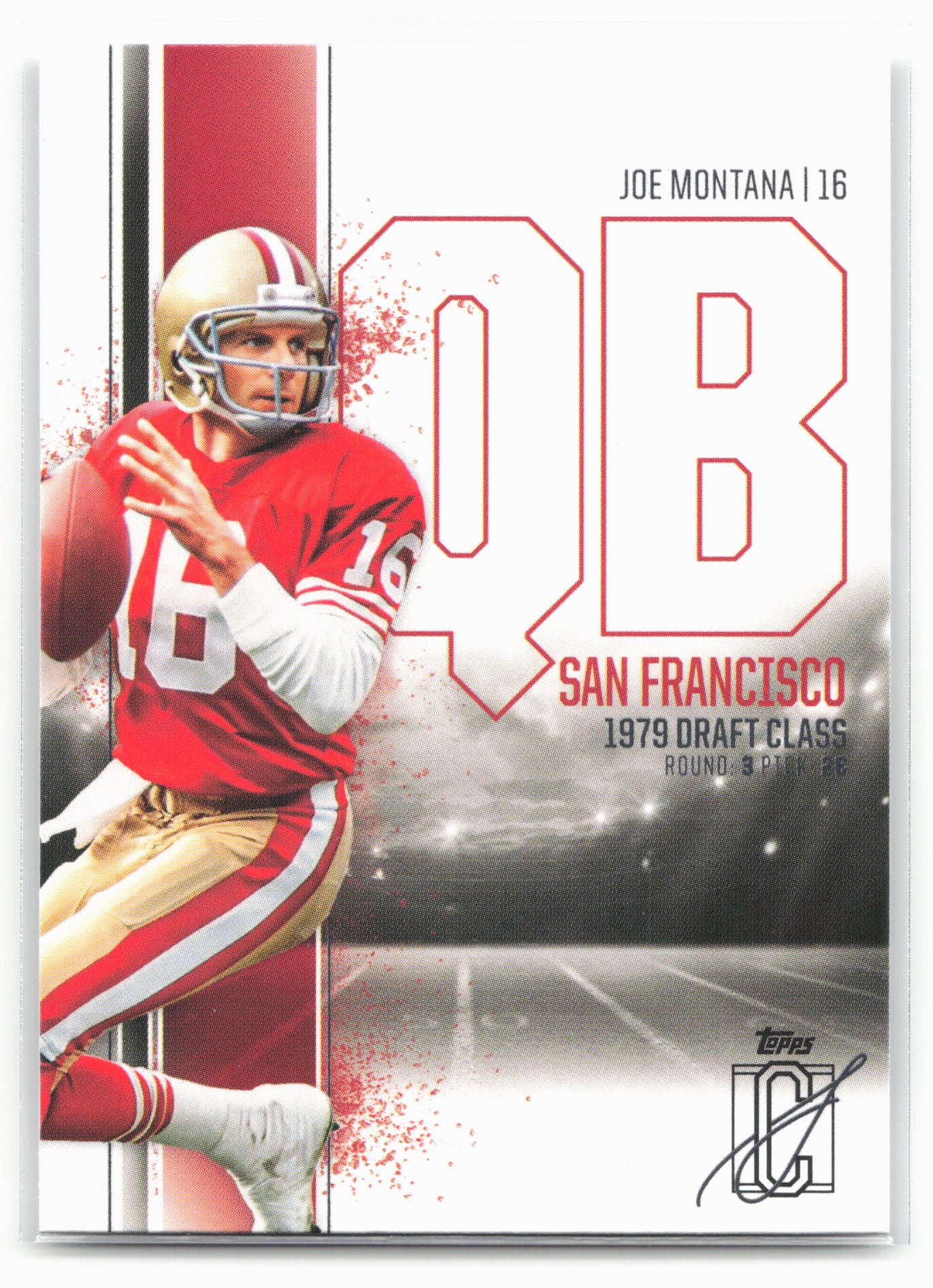 2024 Topps Signature Class #54 Joe Montana
