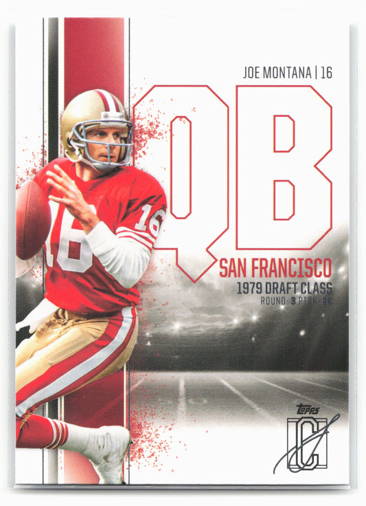 2024 Topps Signature Class #54 Joe Montana