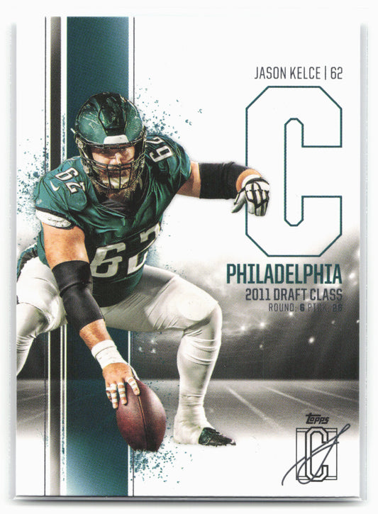 2024 Topps Signature Class #43 Jason Kelce