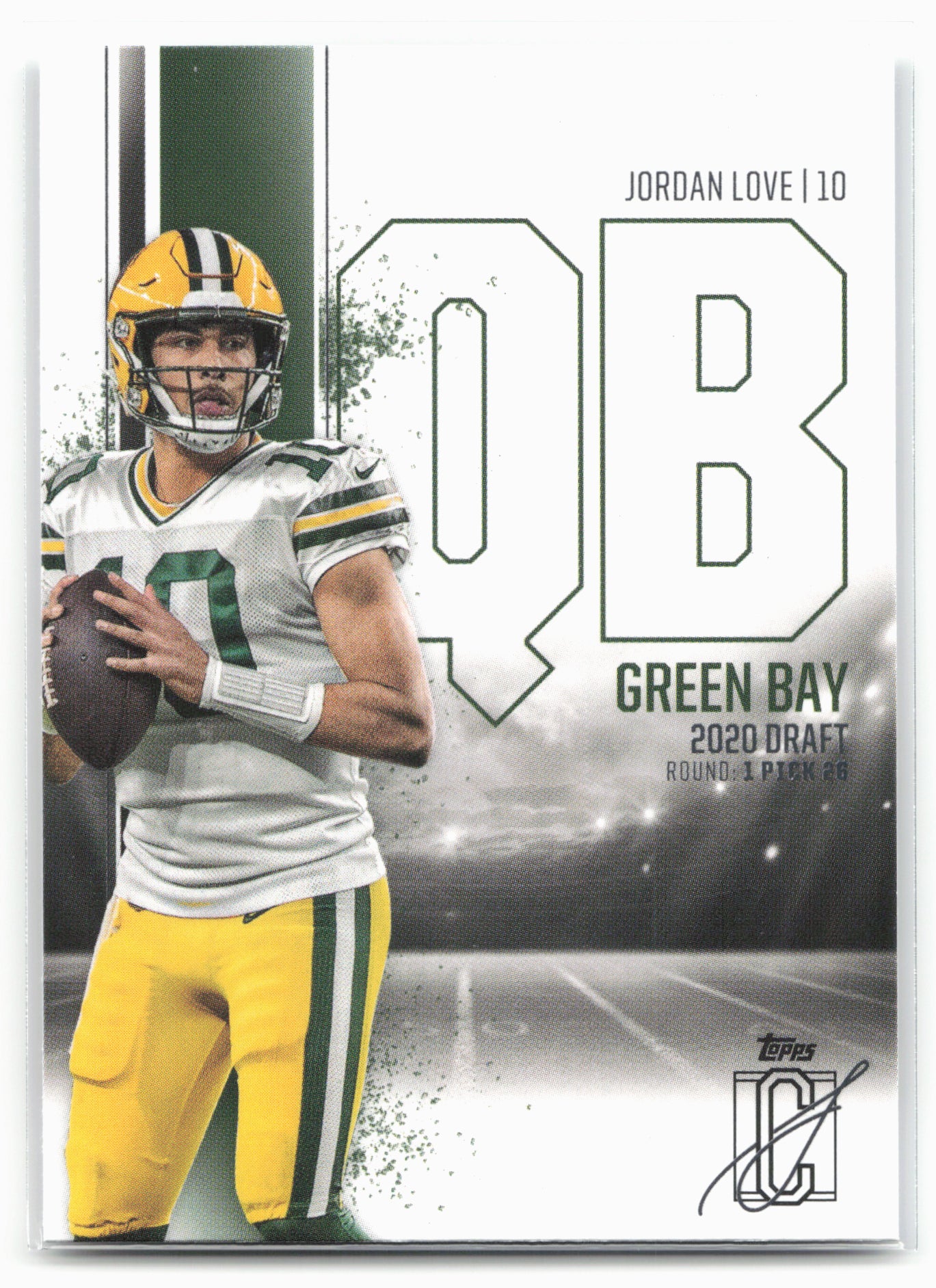 2024 Topps Signature Class #17 Jordan Love