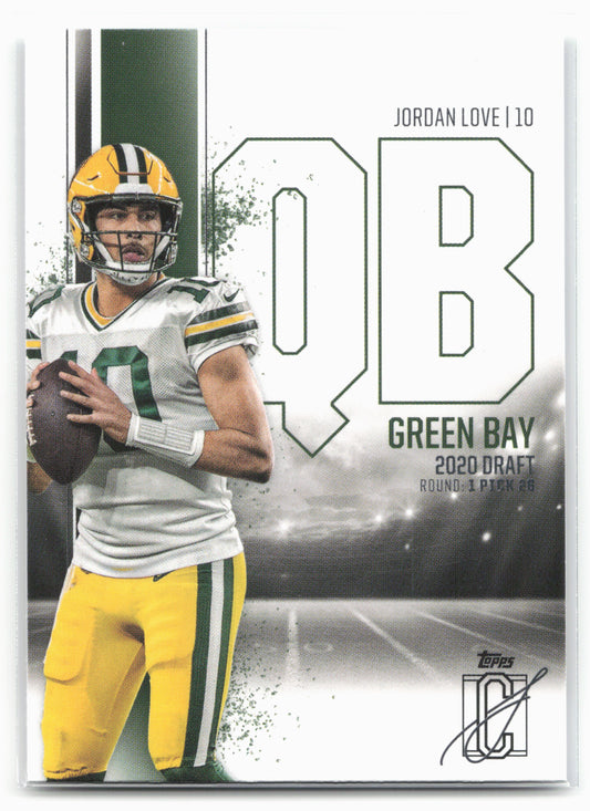 2024 Topps Signature Class #17 Jordan Love