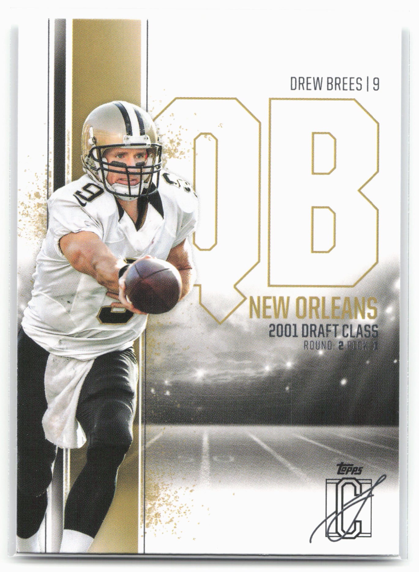 2024 Topps Signature Class #35 Drew Brees
