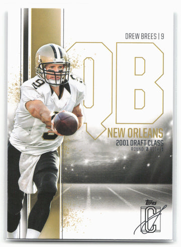 2024 Topps Signature Class #35 Drew Brees
