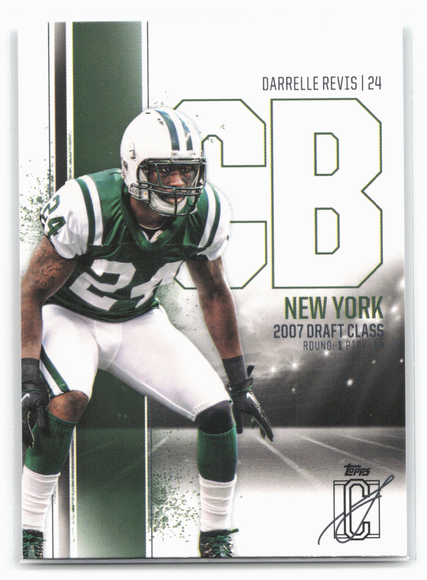2024 Topps Signature Class #38 Darrelle Revis