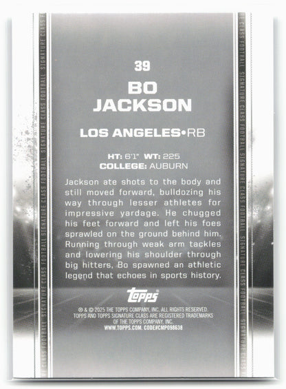 2024 Topps Signature Class #39 Bo Jackson