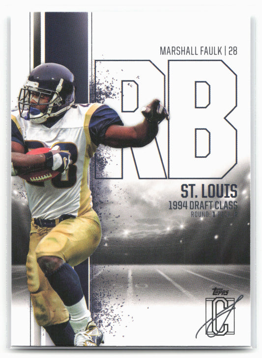 2024 Topps Signature Class #27 Marshall Faulk