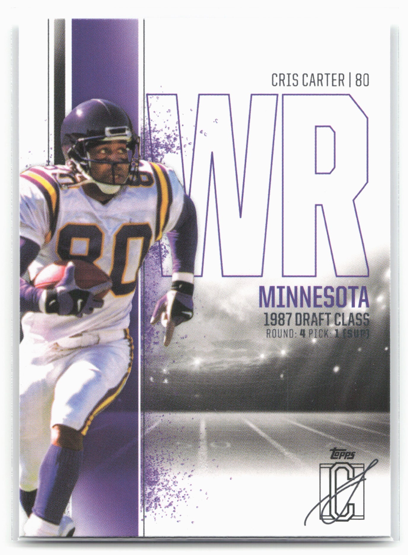 2024 Topps Signature Class #32 Cris Carter