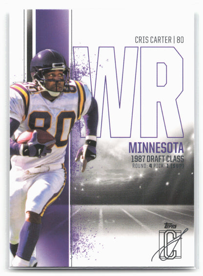 2024 Topps Signature Class #32 Cris Carter