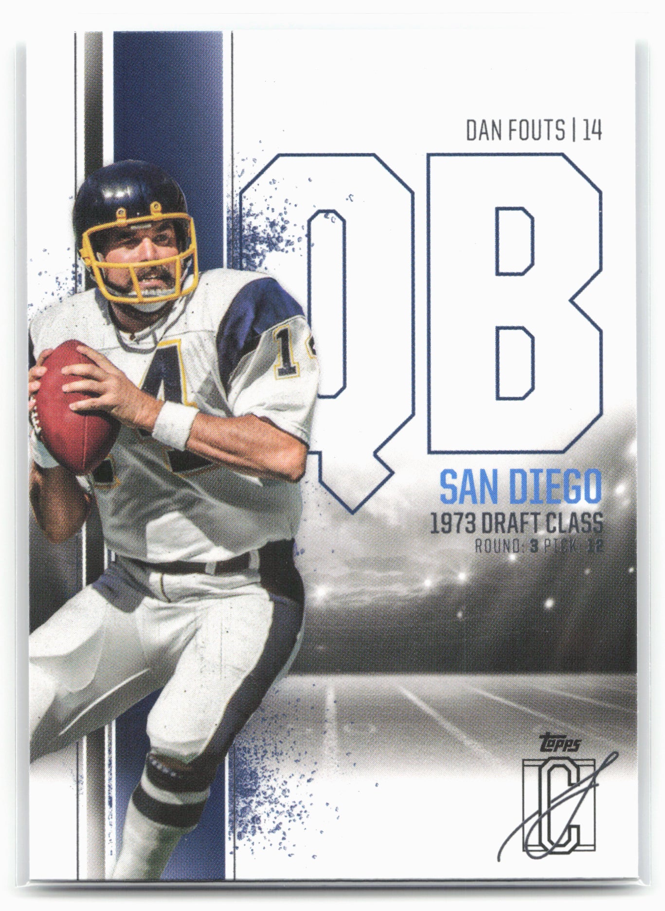 2024 Topps Signature Class #52 Dan Fouts